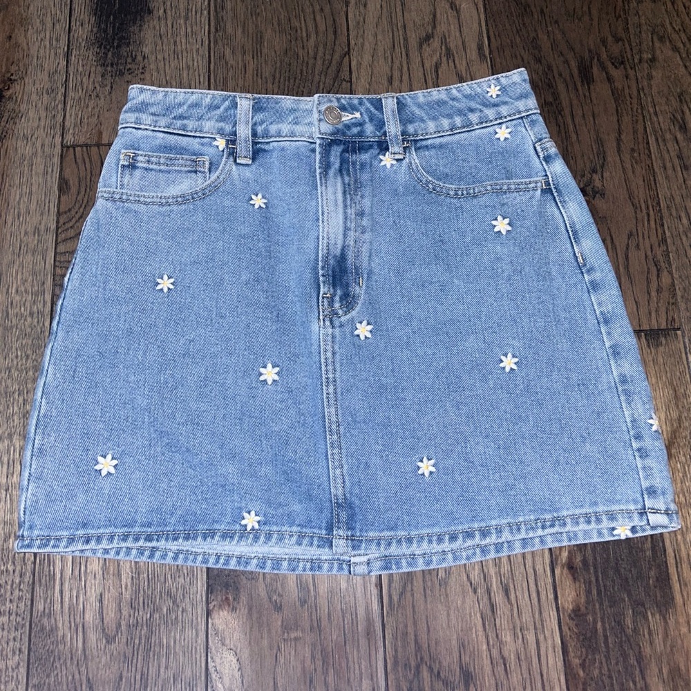 PacSun denim skirt